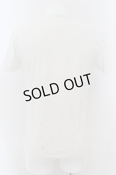 画像2: TORNADO MART / ジオメトリックコラージュプリントTシャツ  ホワイト O-24-05-30-019-TO-ts-YM-OS (2)