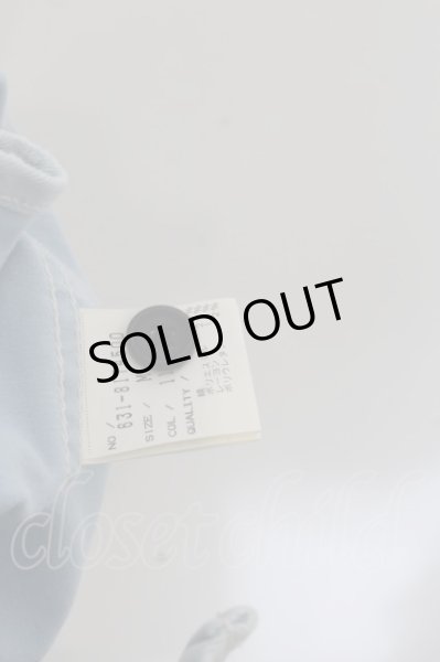 画像4: Zero by TORNADO MART / ハイテンションブリーチデニム七分袖シャツ M アイスブルー O-24-05-30-022-Ze-sh-YM-ZT472 (4)