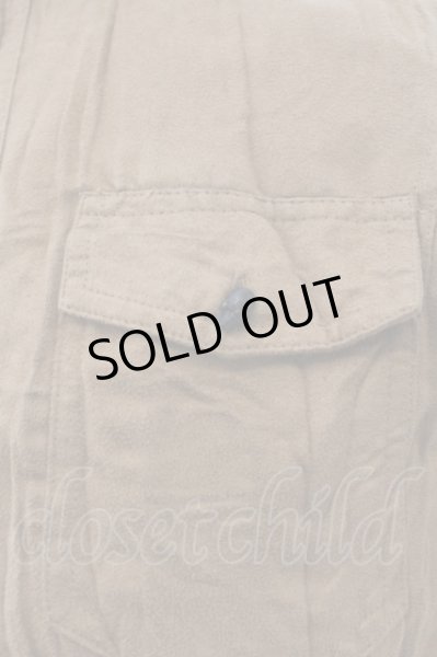 画像2: MURDER LICENSE / フェイクスウェードワイルドウエスタンSSシャツ 46 ブラウン O-24-05-30-026-MU-sh-YM-ZT326 (2)