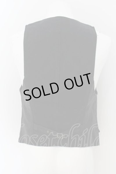 画像3: BUFFALO BOBS / MULTIPLEゴートレザーベスト 1 ブラック O-24-06-06-032-BU-to-YM-ZT-ML002 (3)