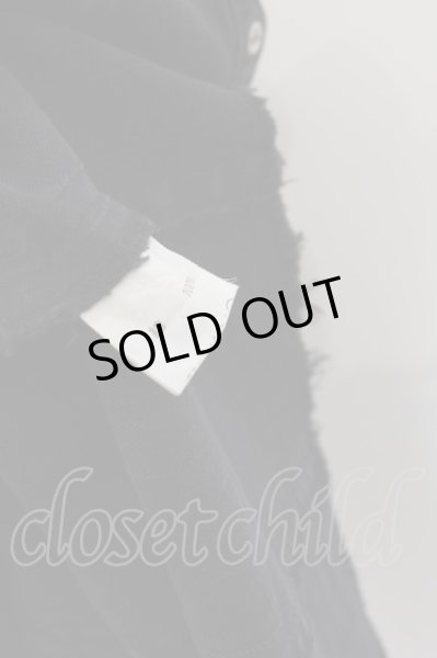 画像5: MIDAS / 刺繍パッチ半袖デニムシャツ  ブラック O-24-06-06-036-MI-sh-YM-ZT393 (5)