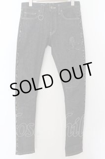 Roen Jeans / サイドレオパードラインデニムスキニーパンツ 28
