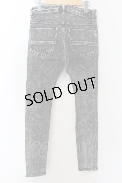 画像2: BUFFALO BOBS / FAIRMONT BURST-COLOR(フェアモント バースト-カラー)スーパースキニーデニムパンツ 1 グレー O-24-06-06-053-BU-pa-YM-OS (2)