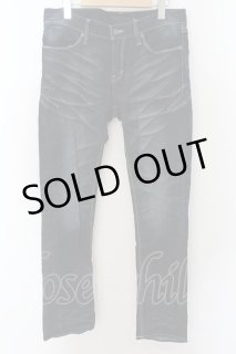 FUGA / 加工デニムパンツ 44 インディゴ O-24-06-23-059-FU-pa-YM-OS