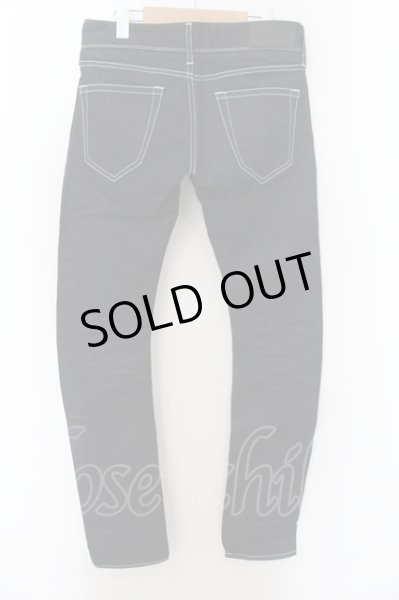 画像2: MURDER LICENSE / ワンウォッシュソリッドバナナスキニーデニムパンツ 42 ネイビー O-24-06-06-061-MU-pa-YM-ZT389 (2)