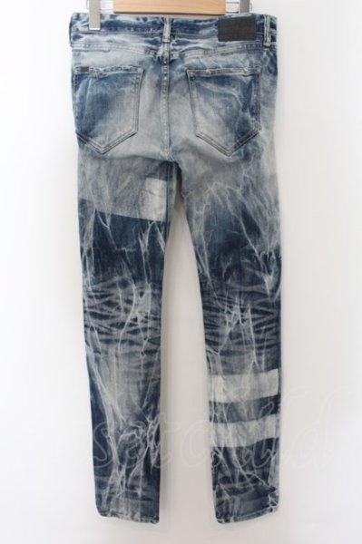 画像2: CIVARIZE / Blank加工スキニーデニムパンツ 42 ライトインディゴ O-24-06-06-066-CI-pa-YM-ZT389 (2)