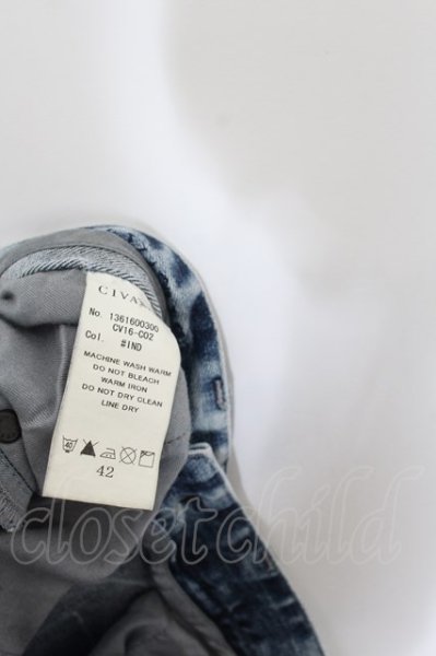 画像3: CIVARIZE / Blank加工スキニーデニムパンツ 42 ライトインディゴ O-24-06-06-066-CI-pa-YM-ZT389 (3)