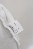 画像4: 【セール】NO ID. / KHAOSプリントBIG　Tシャツ ONE ホワイト O-24-06-06-012-NO-ts-YM-ZT119 (4)