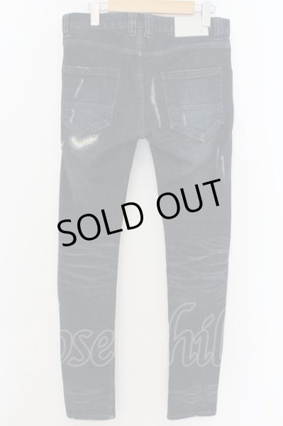 画像3: NO ID. BLACK / ストレッチデニムダメージスキニーパンツ 1 インディゴ O-24-06-06-015-NO-pa-YM-ZT389 (3)