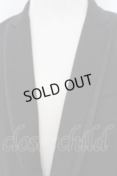 画像2: CIVARIZE / Classic Line　重ね襟テーラードジャケット 46 ブラック O-24-06-06-019-CI-ja-YM-ZT387 (2)