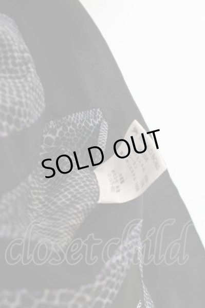 画像4: BUFFALO BOBS / コーティング1Bピークドラペルテーラードジャケット（裏地パイソン） 1 ブラック O-24-06-06-021-BU-ja-YM-ZT387 (4)