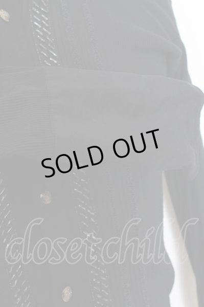 画像3: BUFFALO BOBS / レイヤードスキッパーポロシャツ 1 ブラック O-24-06-06-025-BU-to-YM-ZT391 (3)