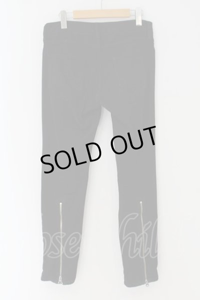 画像2: CIVARIZE / Gunsジップデザインスキニーパンツ 44 ブラック O-24-06-08-027-CI-pa-YM-OS (2)