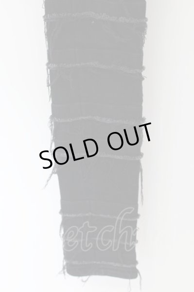 画像3: CIVARIZE / フリンジ切り替えストレッチスキニーパンツ 42 ブラック O-24-06-08-030-CI-pa-SZ-ZT065 (3)