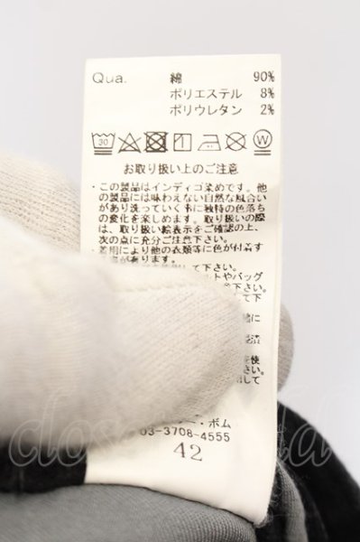 画像5: CIVARIZE / フリンジ切り替えストレッチスキニーパンツ 42 ブラック O-24-06-08-030-CI-pa-SZ-ZT065 (5)