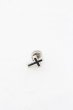 画像1: Justin Davis / PURITY SPIKE CROSS ピアス  ブラックｘシルバー O-24-06-08-041-Ju-ac-YM-ZT068 (1)