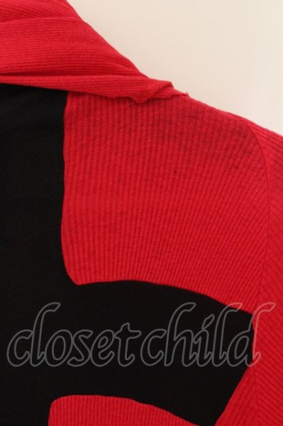 画像2: LGB / BACK CROSS/CARDI-1/M【メンズ1】　カーディガン 1 レッド O-24-06-08-008-LG-to-YM-ZT146 (2)