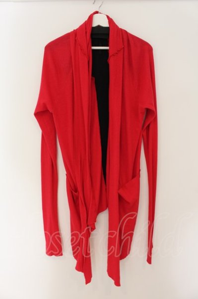 画像3: LGB / BACK CROSS/CARDI-1/M【メンズ1】　カーディガン 1 レッド O-24-06-08-008-LG-to-YM-ZT146 (3)
