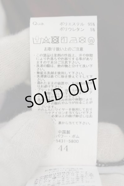 画像3: CIVARIZE / フラワープリント切り替えバイカラーシャツ 44 ブラックxホワイト O-24-06-08-020-CI-sh-YM-ZT472 (3)