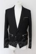 画像1: CIVARIZE / リングZIPテーラードジャケット 46 ブラック O-24-06-08-024-CI-ja-YM-ZT472 (1)
