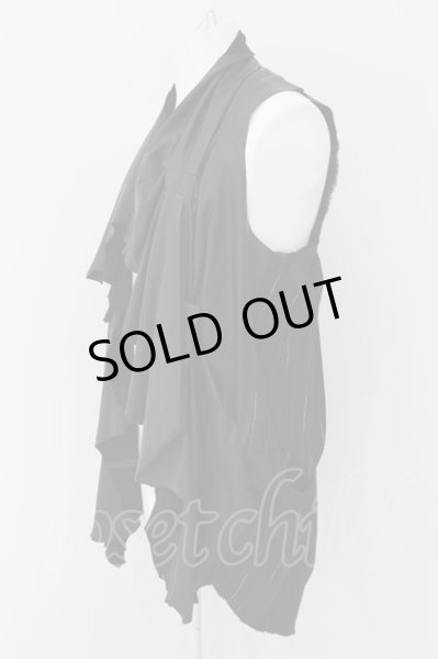 画像2: CATORCE（14th Addiction） / ROYALFLASH別注LEATHER VEST　レザーベスト F ユニセックス O-24-06-08-025-CA-to-YM-OS (2)