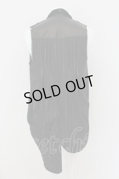 画像3: CATORCE（14th Addiction） / ROYALFLASH別注LEATHER VEST　レザーベスト F ユニセックス O-24-06-08-025-CA-to-YM-OS (3)