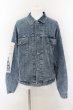 画像1: AFYF(rovtski) / バックパッチ オーバーサイズDENIM Gジャン F インディゴ O-24-06-15-004-AF-ou-YM-ZT273 (1)