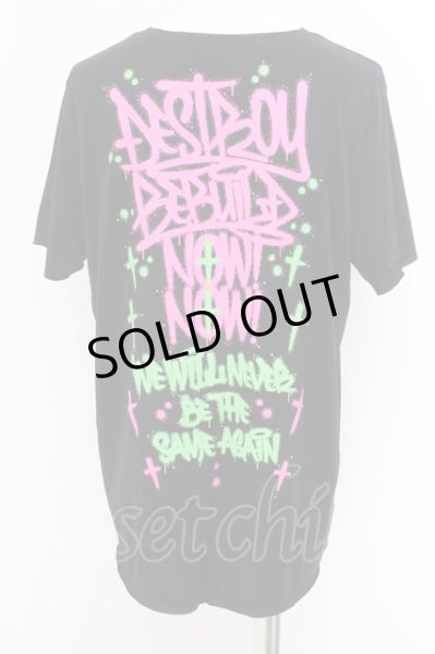 画像2: HYDE / AFTER LIGHT Tシャツ XXL ブラック O-24-06-15-040-HY-ts-YM-ZT233 (2)