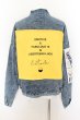画像3: AFYF(rovtski) / バックパッチ オーバーサイズDENIM Gジャン F インディゴ O-24-06-15-004-AF-ou-YM-ZT273 (3)