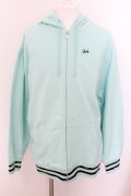 【セール】Rady / メンズジップアップパーカー L ミント O-24-06-15-042-Ra-to-YM-ZT233