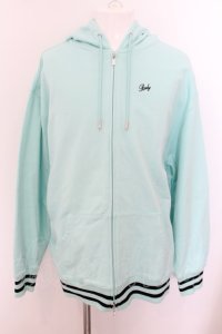 【セール】Rady / メンズジップアップパーカー L ミント O-24-06-15-042-Ra-to-YM-ZT233