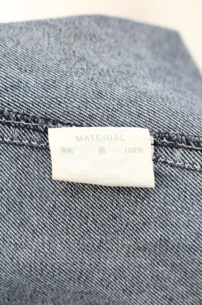 画像4: AFYF(rovtski) / バックパッチ オーバーサイズDENIM Gジャン F インディゴ O-24-06-15-004-AF-ou-YM-ZT273 (4)