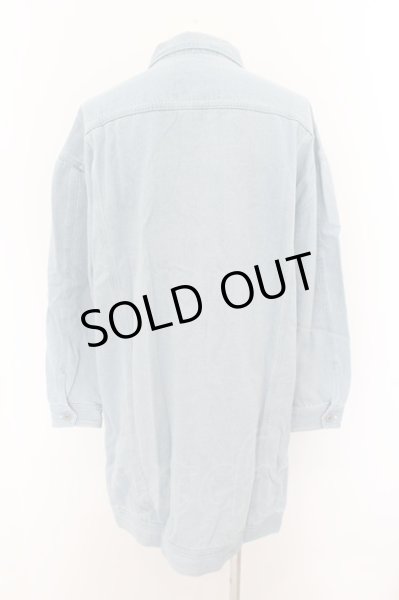 画像2: AFYF（rovtski） / LONG DENIM　Gジャン  ライトインディゴ O-24-06-15-005-AF-ou-YM-ZT273 (2)