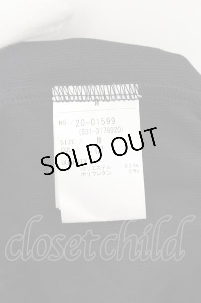 画像3: TORNADO MART / フラワーフォイルタックストライプTシャツ M ブラック O-24-06-15-051-TO-ts-YM-OS (3)