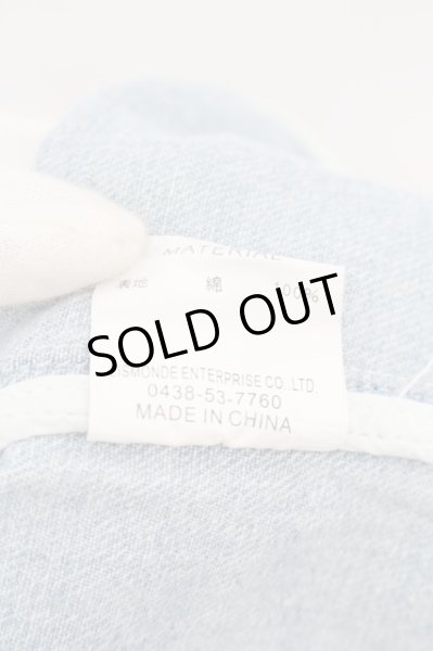 画像3: AFYF（rovtski） / LONG DENIM　Gジャン  ライトインディゴ O-24-06-15-005-AF-ou-YM-ZT273 (3)