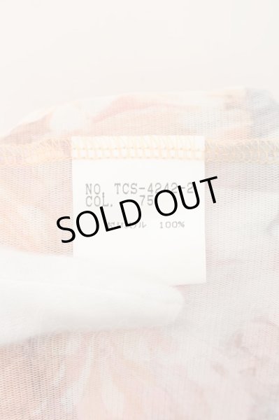 画像3: TORNADO MART / メッシュフラワータンクトップ  オレンジ O-24-06-15-069-TO-to-YM-ZT392 (3)