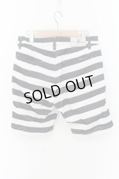 画像2: GOSTAR DE FUGA / ボーダーショートパンツ 44 ネイビーｘホワイト O-24-06-15-073-GO-pa-YM-ZT274 (2)