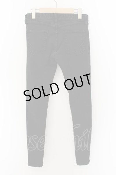 画像2: GOSTAR DE FUGA / 撥水加工ライトオンスストレッチブラックスキニーデニム 42 ブラック O-24-06-15-076-GO-pa-YM-ZT274 (2)