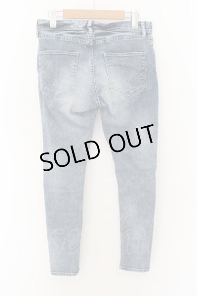 画像2: GOSTAR DE FUGA / パウダー加工ストレッチスキニーデニムパンツ 42 ブルー O-24-06-15-078-GO-pa-YM-ZT499 (2)