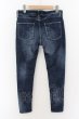 画像2: GOSTAR DE FUGA / パウダー加工ストレッチスキニーデニムパンツ 42 インディゴ O-24-06-15-079-GO-pa-YM-ZT499 (2)