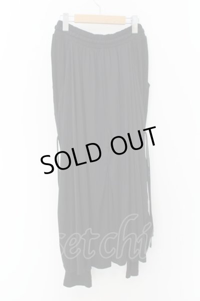 画像2: CIVARIZE / Quiverスカートレイヤードワイドパンツ 44 ブラック O-24-06-15-080-CI-pa-SZ-OS (2)