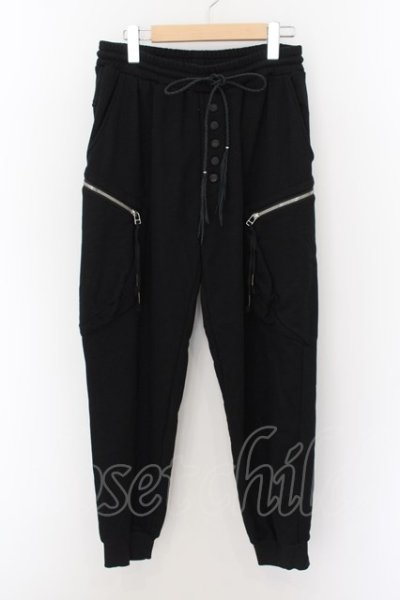 画像1: 【セール】KMRii / Double Pocket パンツ 1 ブラック O-24-06-15-081-KM-pa-YM-ZT274