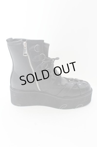 画像5: endevice / 厚底ハーネスブーツ 42(26.0cm) ブラック O-24-06-15-096-en-sho-YM-ZT (5)