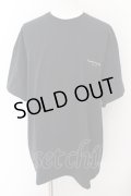 unrelaxing / バックプリントBIG Tシャツ F ブラック O-24-06-15-011-un-ts-YM-ZT253