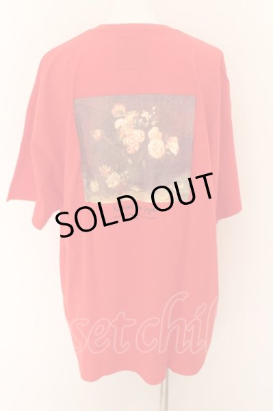 画像2: unrelaxing / バックプリントBIG Tシャツ M レッド O-24-06-15-013-un-ts-YM-ZT253 (2)