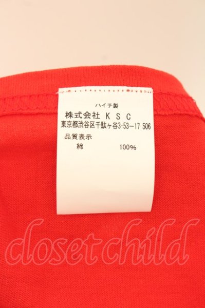 画像3: unrelaxing / スーパーBIG Tシャツ S レッド O-24-06-15-014-un-ts-YM-ZT253 (3)