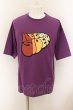 画像1: unrelaxing / スーパーBIGプリント Tシャツ F パープル O-24-06-15-015-un-ts-YM-ZT280 (1)