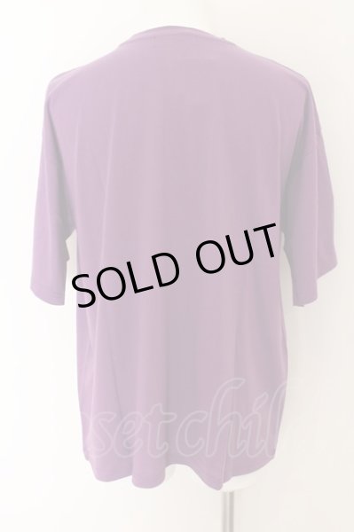 画像2: unrelaxing / スーパーBIGプリント Tシャツ F パープル O-24-06-15-015-un-ts-YM-ZT280 (2)