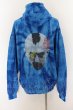 画像2: LEGENDA / LONELY MAN Tie-Dye パーカー  ブルー O-24-06-15-016-LE-to-YM-ZT280 (2)