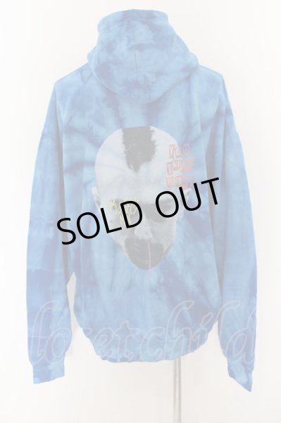画像2: LEGENDA / LONELY MAN Tie-Dye パーカー  ブルー O-24-06-15-016-LE-to-YM-ZT280 (2)